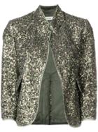 Zadig & Voltaire Sequin Embellished Fitted Jacket - Green