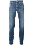 Dondup Ritchie Jeans, Men's, Size: 38, Blue, Cotton/spandex/elastane