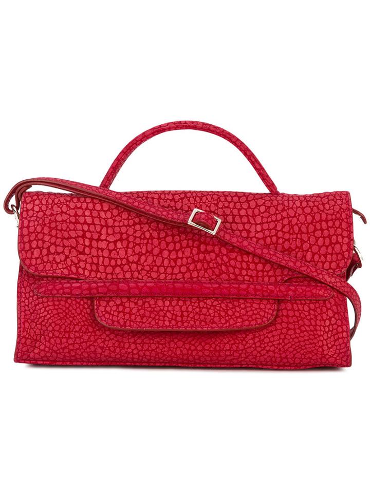 Zanellato Tote Bag, Women's, Red, Calf Leather