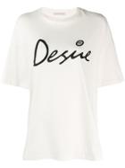 Christopher Kane Desire T-shirt - Neutrals