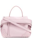 Tod's Wave Small Tote - Pink & Purple