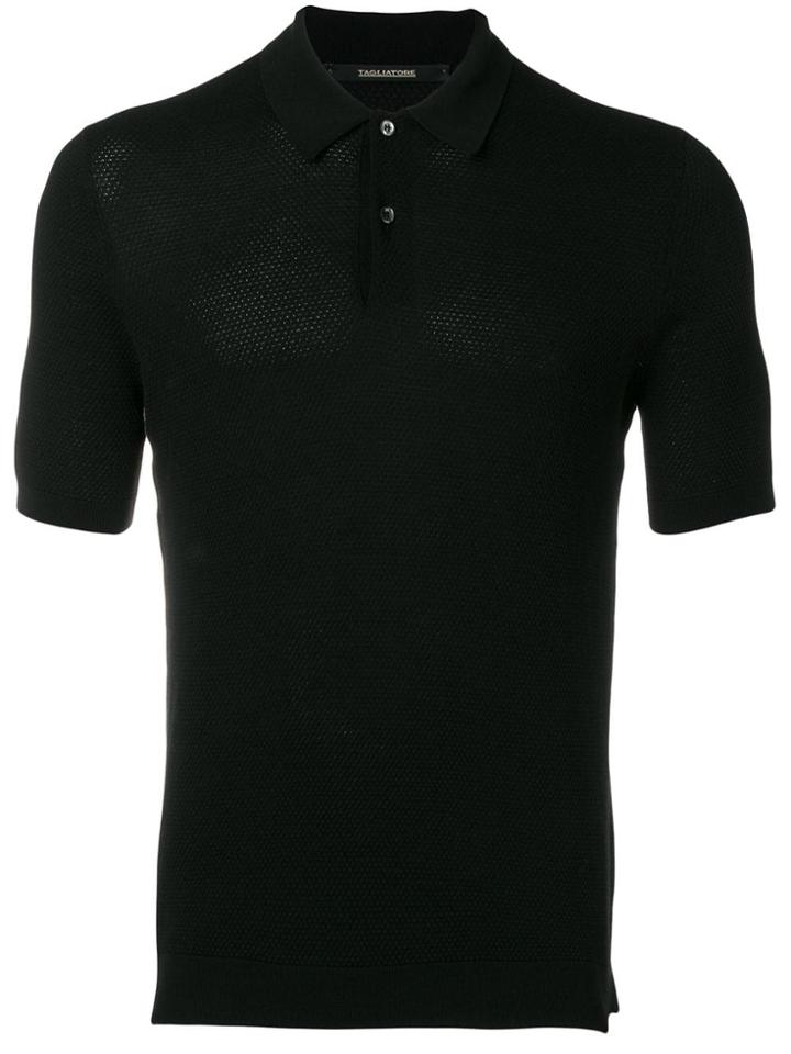 Tagliatore Noah Polo Shirt - Black
