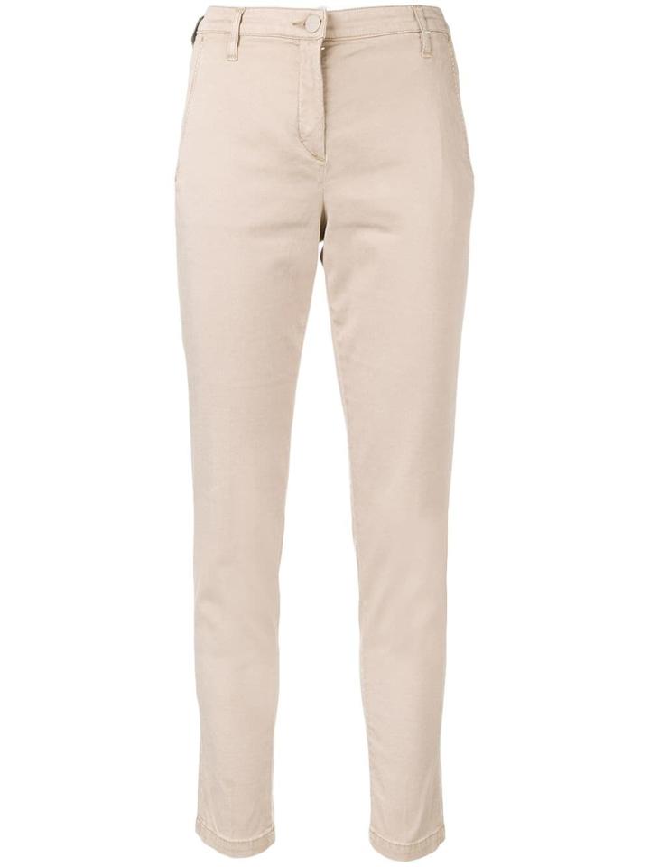 Jacob Cohen Marina Slim-fit Trousers - Brown