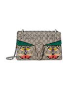 Gucci Willow Hill Dionysus Embroidered Shoulder Bag - Nude & Neutrals