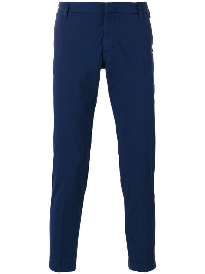 Entre Amis Slim Fit Trousers - Blue