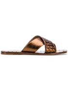 Bottega Veneta Flat Sandals - Brown