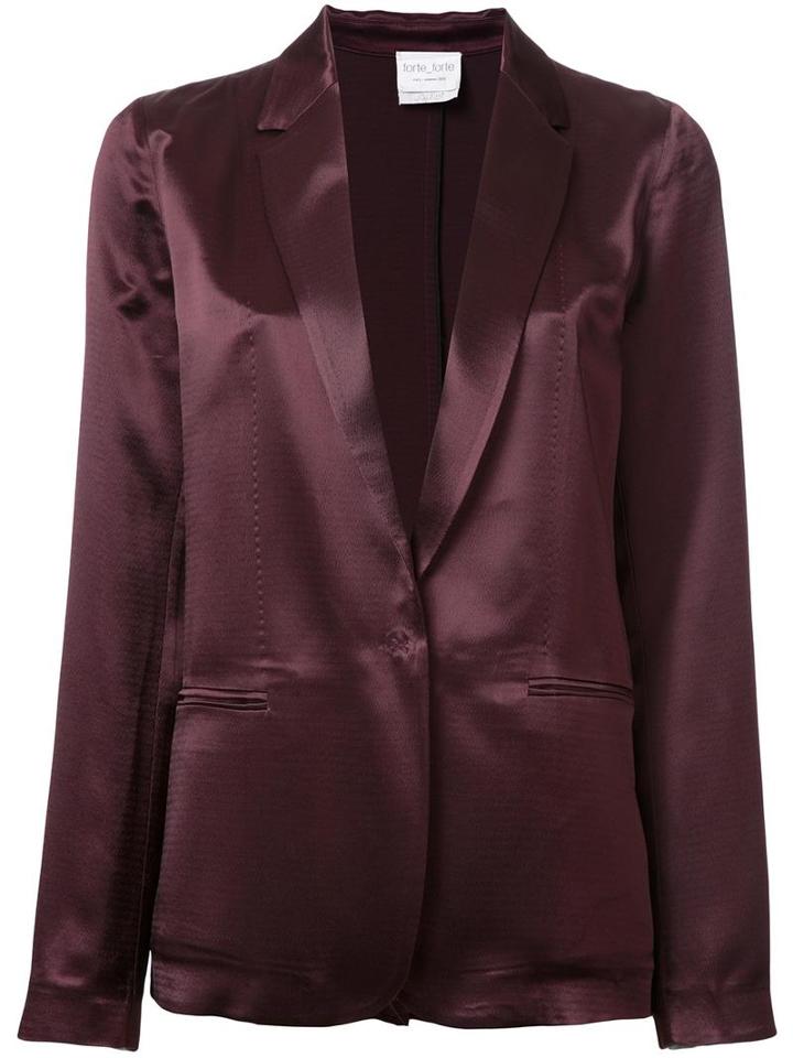 Forte Forte Smoking Jacket, Women's, Size: 2, Brown, Viscose