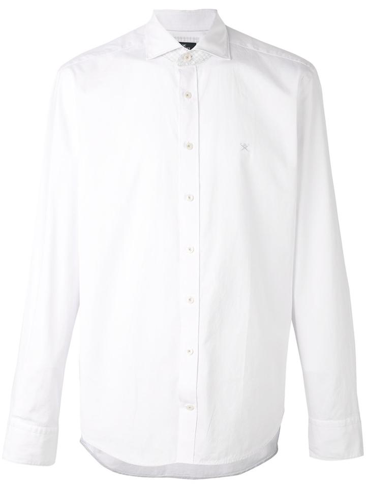 Hackett - Long Sleeved Shirt - Men - Cotton - S, White, Cotton