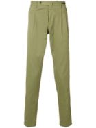 Pt01 Tapered Chinos - Green
