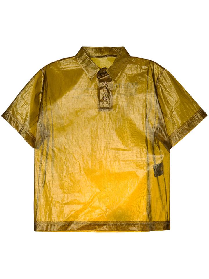 Dust Clear Boxy Shirt - Yellow & Orange