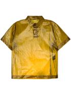 Dust Clear Boxy Shirt - Yellow & Orange