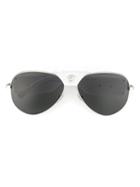 Versace Medusa Sunglasses, Women's, Grey, Brass