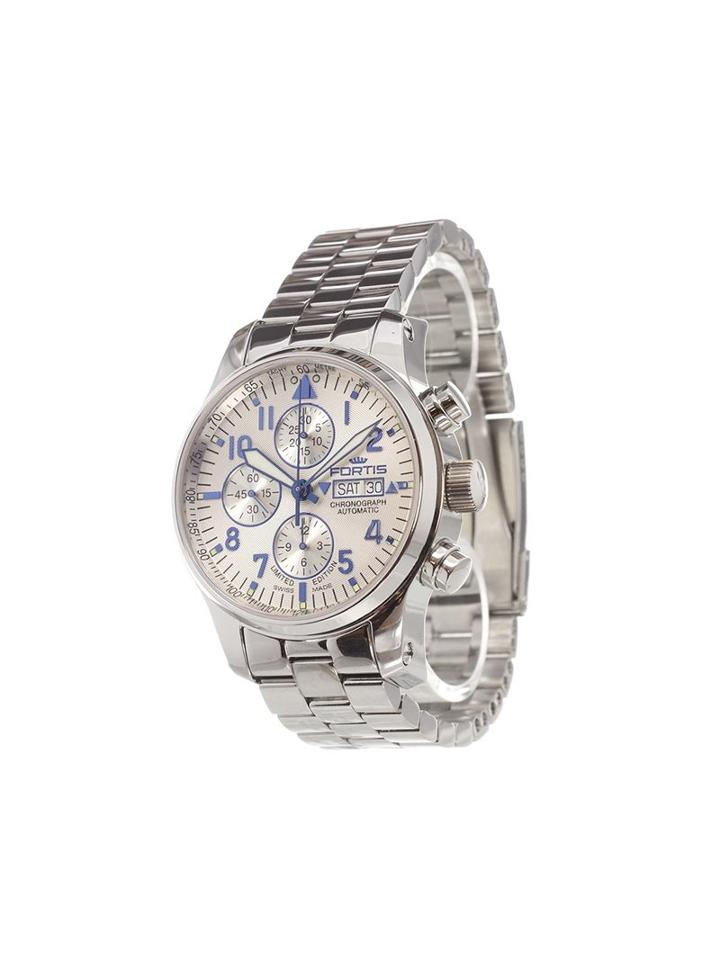 Fortis 'b-42 Flieger Chronograph' Analog Watch, Men's