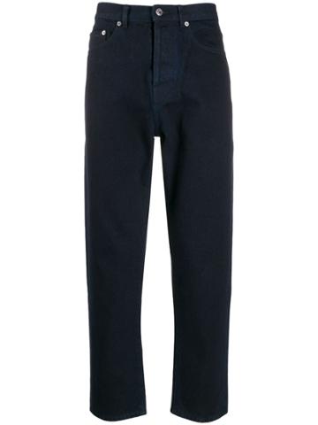 Valentino Vring Logo Jeans - Blue