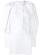 Ellery Gathered Waist Mini Dress - White