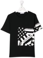 Calvin Klein Kids Star And Stripe T-shirt - Black