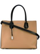 Michael Michael Kors - Two-tone Tote - Women - Calf Leather - One Size, Nude/neutrals, Calf Leather