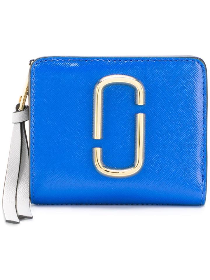 Marc Jacobs Snapshot Mini Compact Wallet - 494 Dazzling Blue Multi