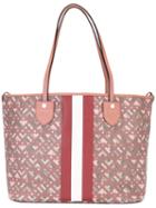 Bally - Contrast Tote Bag - Women - Canvas - One Size, Women's, Pink/purple, Canvas