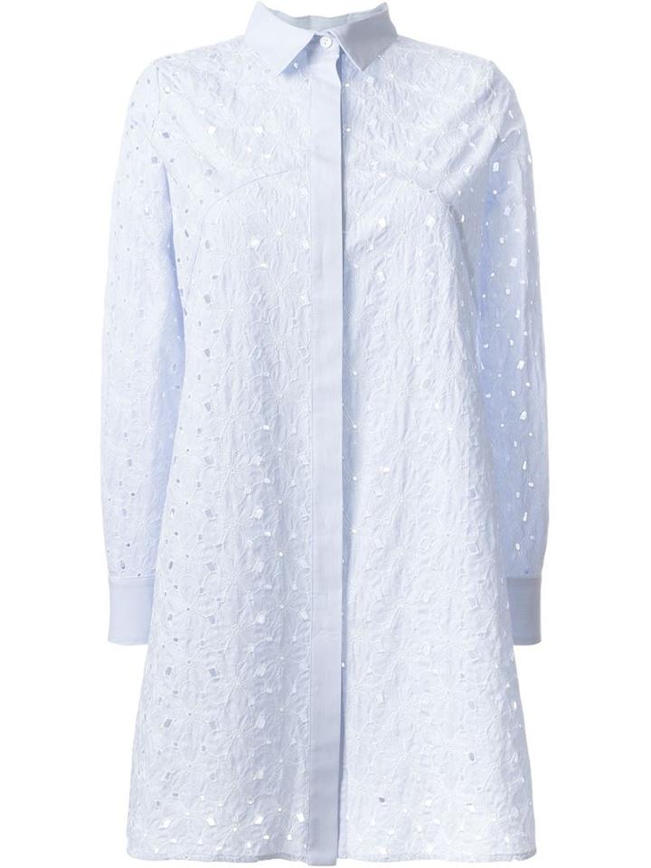Si-jay Flower Lace Shirt Dress