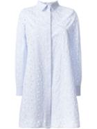 Si-jay Flower Lace Shirt Dress
