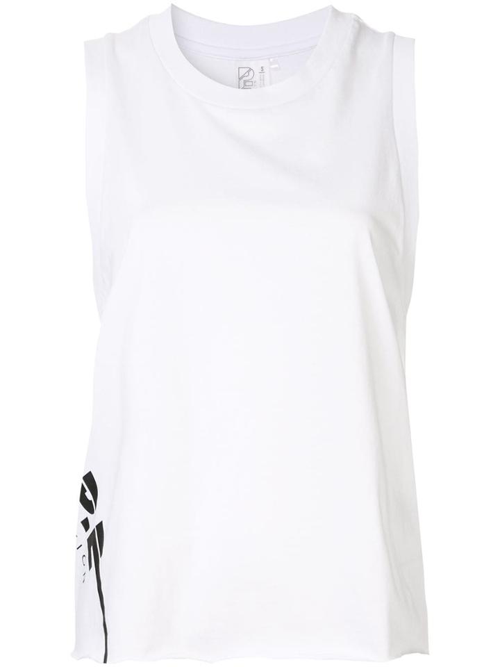 P.e Nation Kicker Tank Top - White