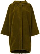 Gianluca Capannolo Hooded Single-breasted Coat - Green
