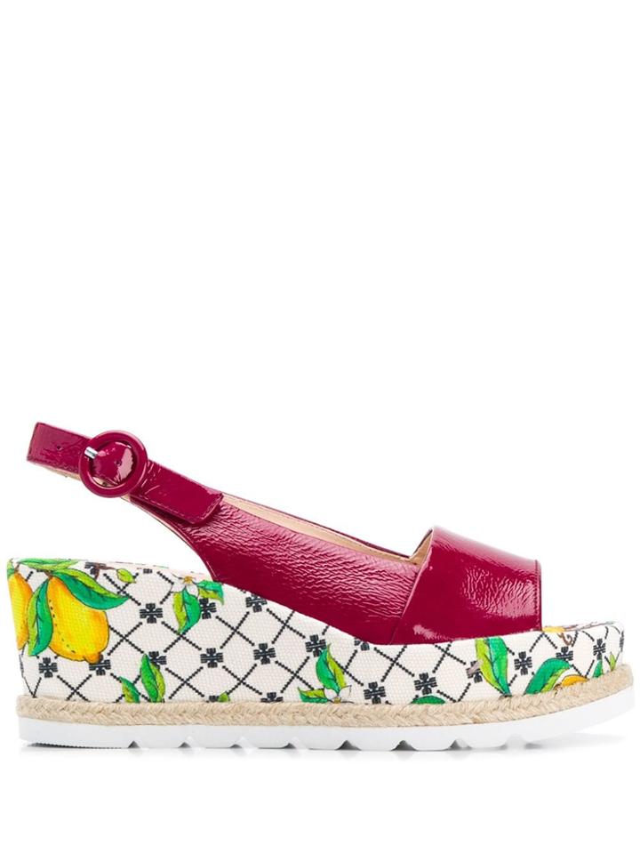 Hogl Printed Sandals - Pink
