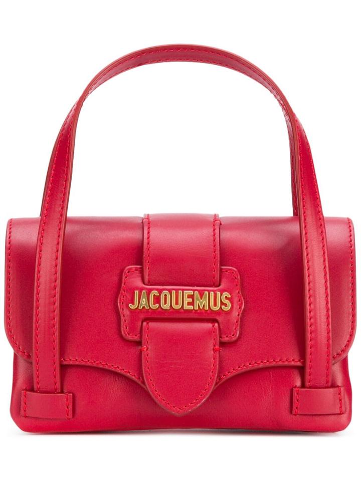 Jacquemus Double Handle Mini Bag - Red