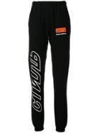 Heron Preston Contrast Logo Track Pants - Black