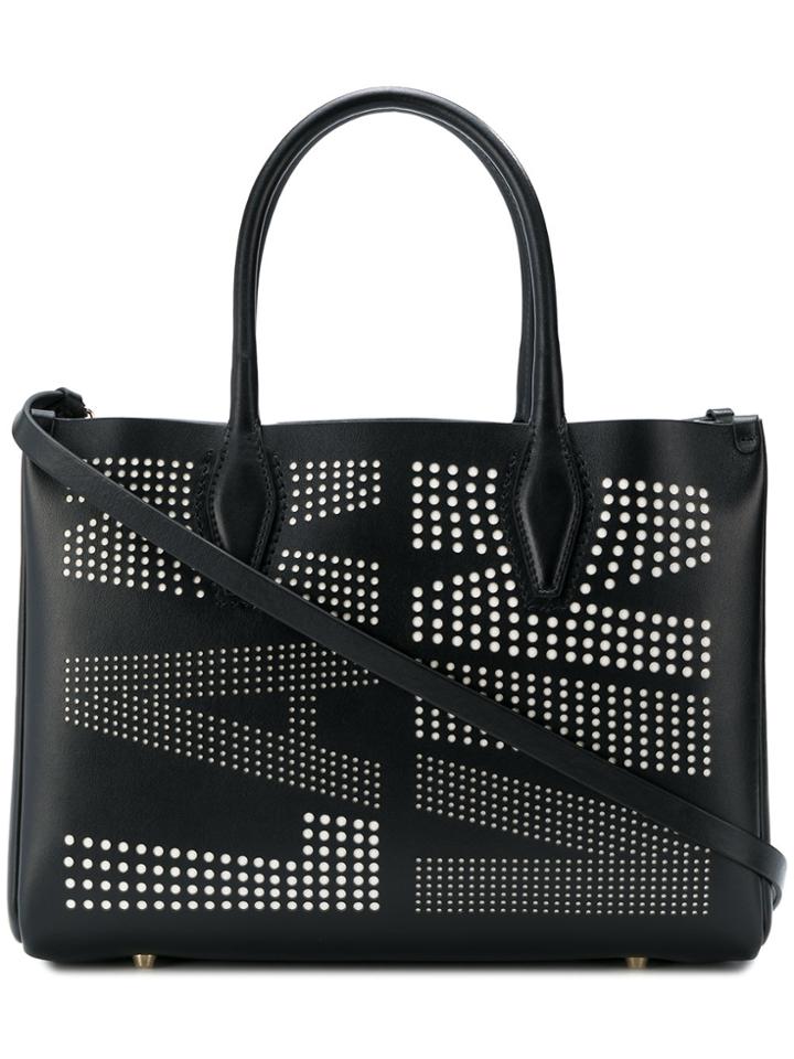 Lanvin Small Logo Crossbody Bag - Black