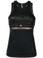 Adidas By Stella Mccartney Esqueleto Run Tank Top - Black