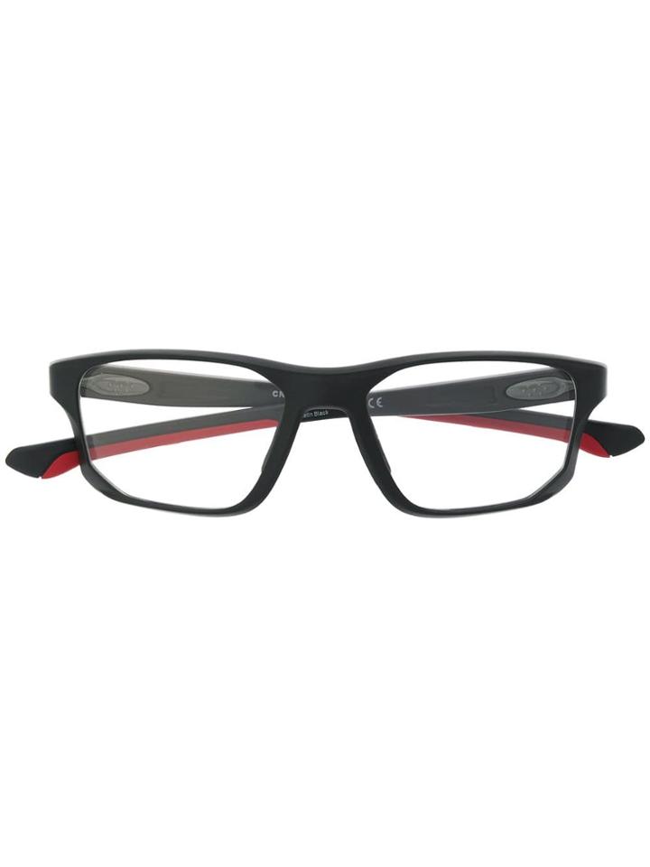 Oakley Rectangle Frame Glasses - Black