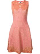 M Missoni Jacquard Flared Skirt Dress