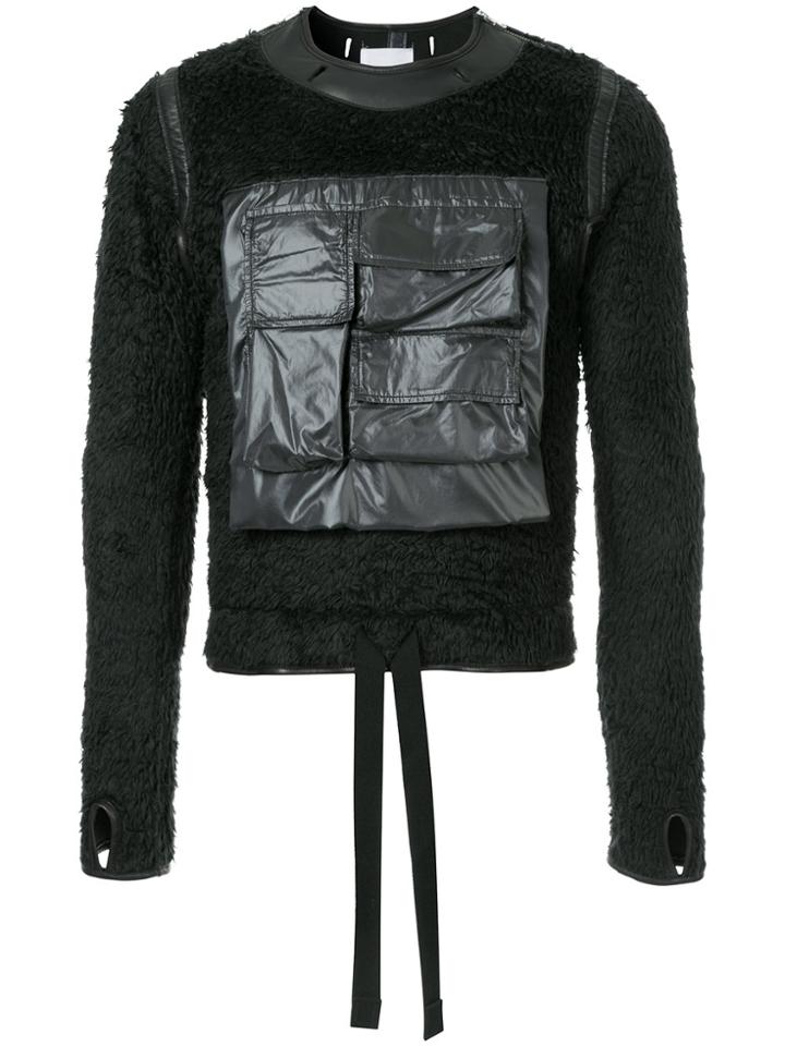 Takahiromiyashita The Soloist Pockets Detail Sweatshirt - Black