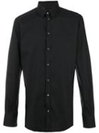 Dolce & Gabbana - Classic Fitted Shirt - Men - Cotton/spandex/elastane - 38, Black, Cotton/spandex/elastane