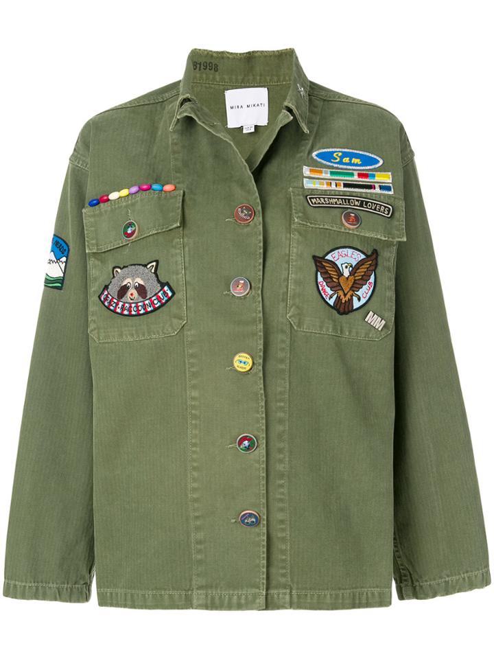 Mira Mikati Jacket With Field Scout Patches - Green