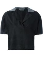 Gianfranco Ferre Vintage Cropped Shirt - Black