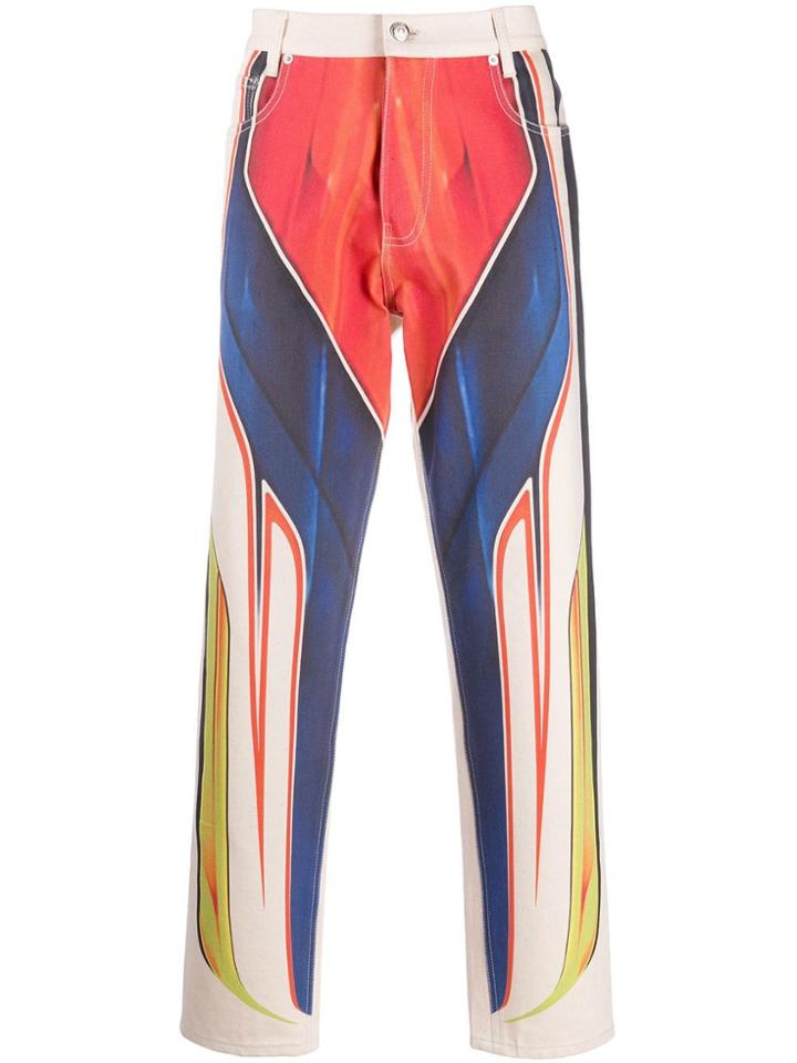 Zilver Helmet Printed Trousers - Neutrals