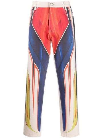 Zilver Helmet Printed Trousers - Neutrals