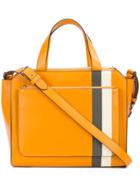 Valextra Passport Medium Tote Bag - Yellow & Orange