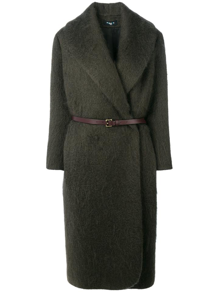 Paule Ka Tailored Fitted Coat - Grey