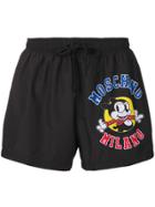 Moschino Milano Swim Shorts - Black