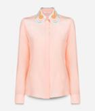 Christopher Kane Multi Heart Collar Shirt