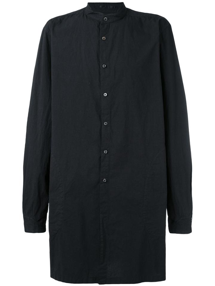 The Viridi-anne Longline Shirt - Black