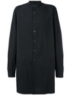 The Viridi-anne Longline Shirt - Black