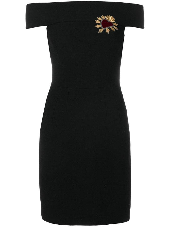 Dolce & Gabbana Off-the-shoulder Dress - Black