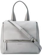 Givenchy Small Pandora Pure Tote, Women's, Grey, Calf Leather