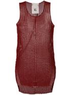 Lost & Found Rooms Sheer Tank Top - Red