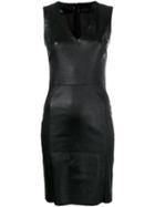 Drome Fitted Mini Dress - Black